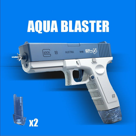 Aqua Blaster Water Gun Blue Magazine Version | DadBod™