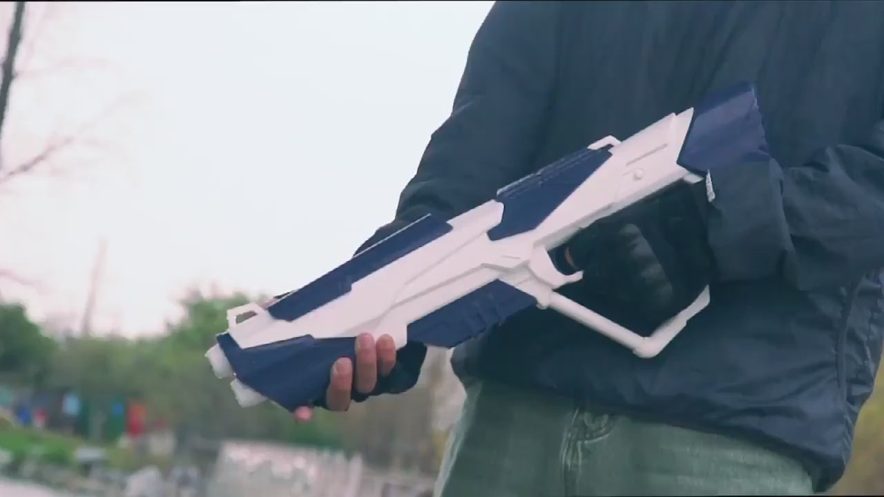 Load video: Bodinator water gun - DadBod Gun