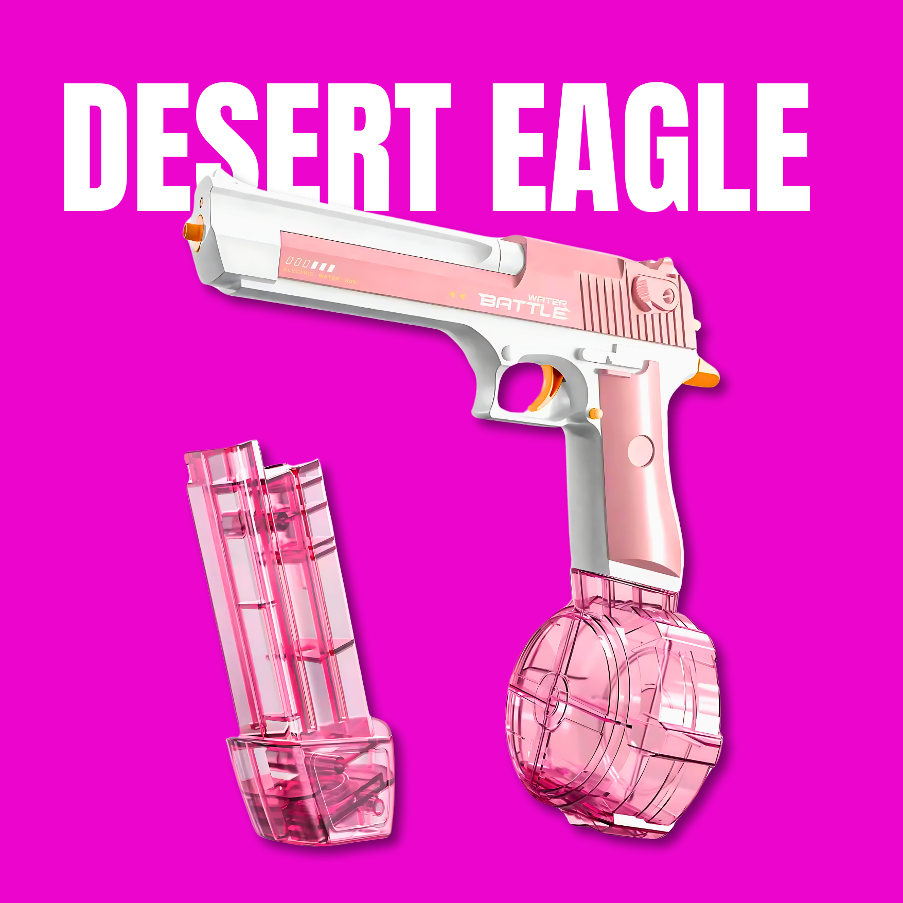 Desert Eagle Water Gun Pink | DadBod™